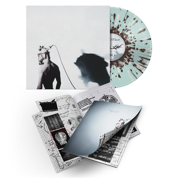 What I'll Leave Behind (Blue Ice w/ Silver & Brown Splatter) + Zine