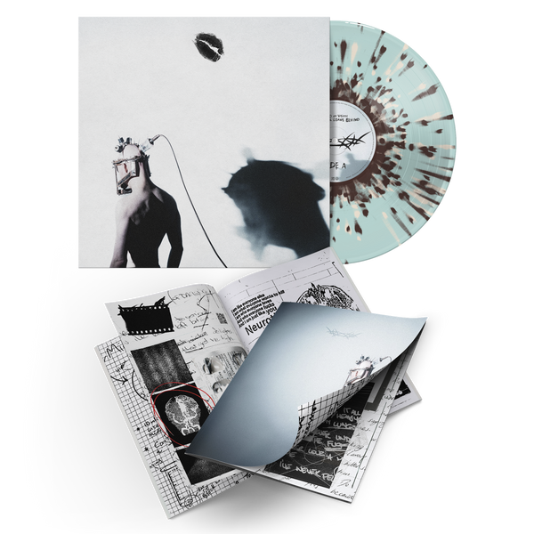 What I'll Leave Behind (Blue Ice w/ Silver & Brown Splatter) + Zine