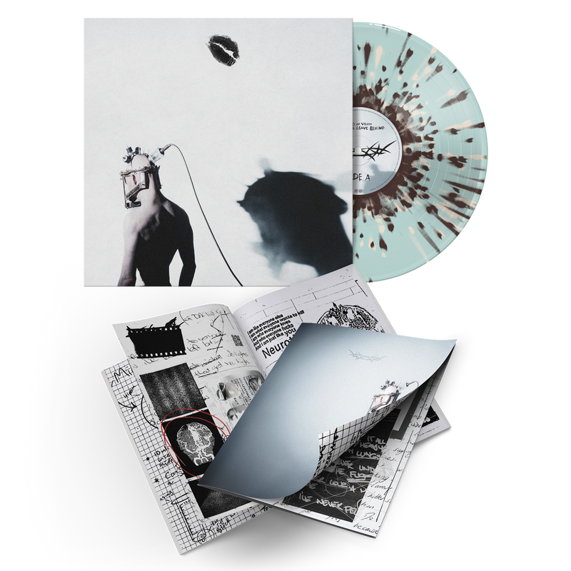 What I'll Leave Behind (Blue Ice w/ Silver & Brown Splatter) + Zine PRE-ORDER