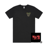 Camo Blazin Skull Tee (Black) & Digital Download PREORDER