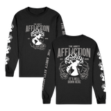 It's Hell Down Here Long Sleeve Black