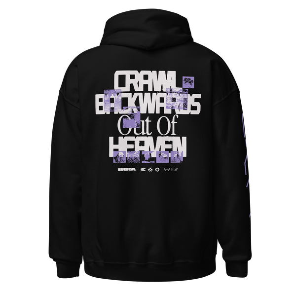 Crawl Backwards Out Of Heaven Hoodie