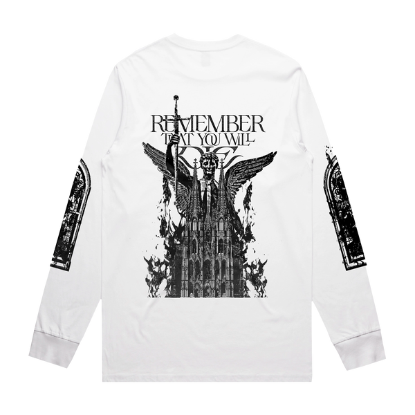 Remember That You Will Die Longsleeve (White)