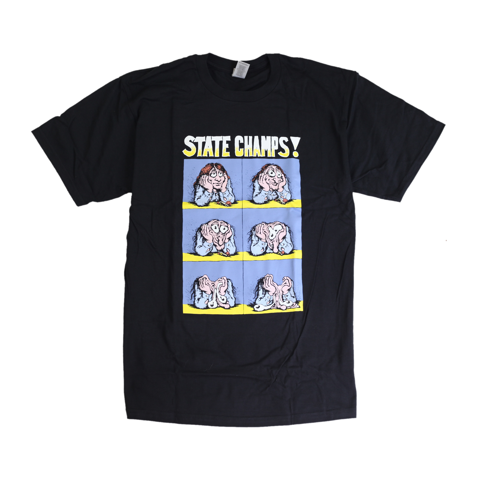 Stoned Again Tee (Black) – 24Hundred