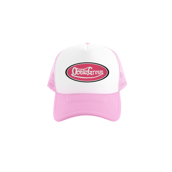 Ocean Grove Trucker Cap (Pink)