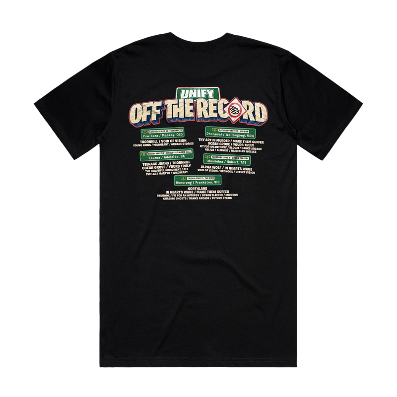 Unify Off The Record Tee (Black)