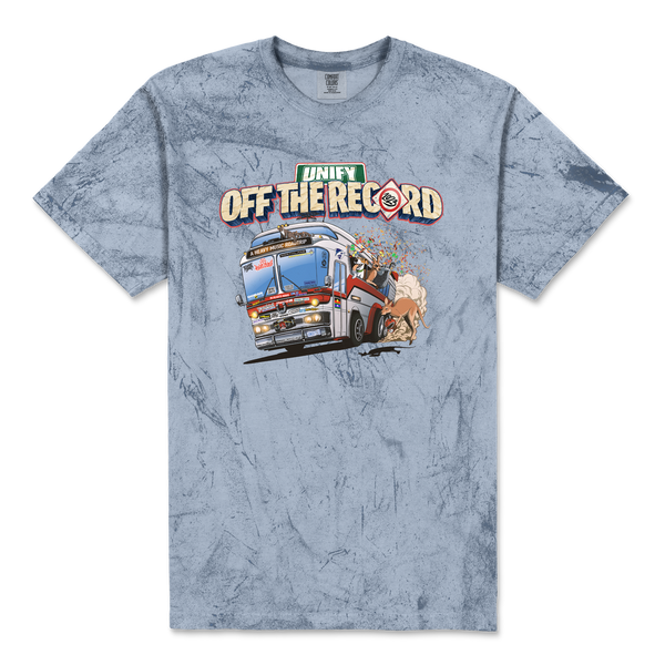 Unify Off The Record Tee (Ocean Blue)