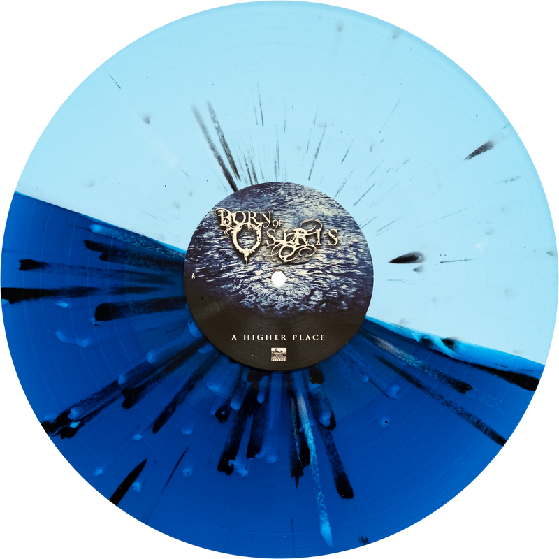 A Higher Place 12" Vinyl (Royal Blue/Baby Blue Split with Black & White Heavy Splatter)