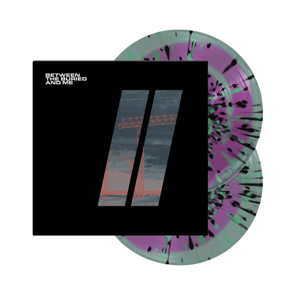 Colors II 12" Vinyl (Neon Violet in Transparent Blue with Black and Mint Splatter)