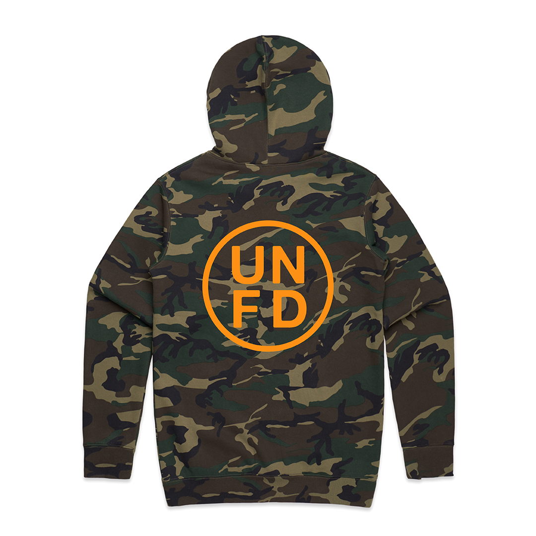 UNFD Circle Logo Hood (Camo) – 24Hundred