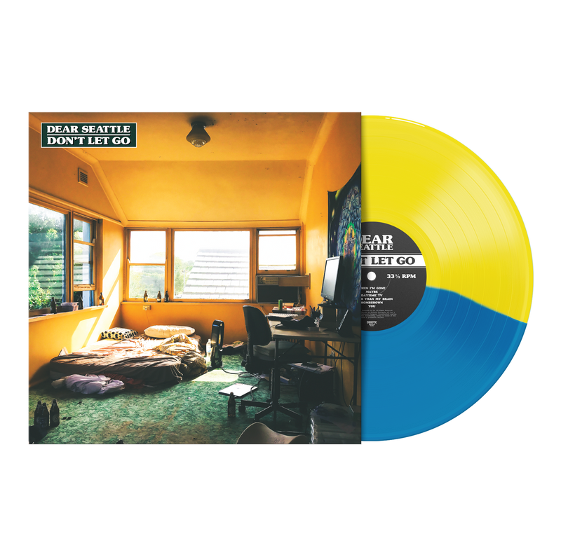 Don't Let Go 12" Vinyl (Half Transparent Yellow / Half Transparent Blue)