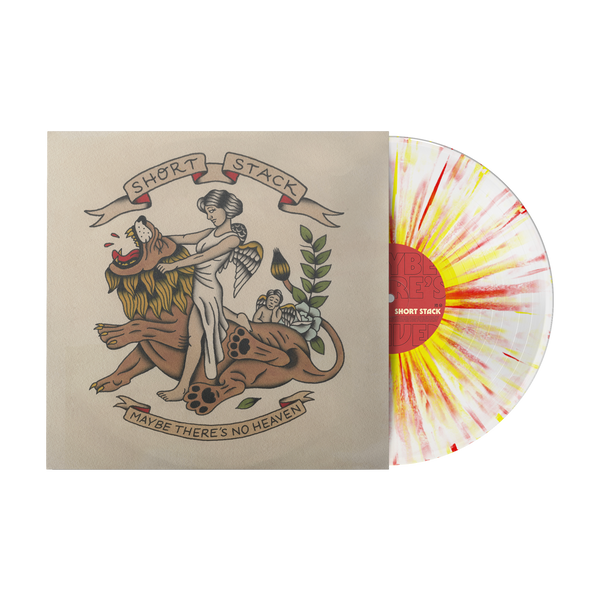 Maybe There's No Heaven 12" Vinyl (Clear W/ Red + Yellow Splatter)