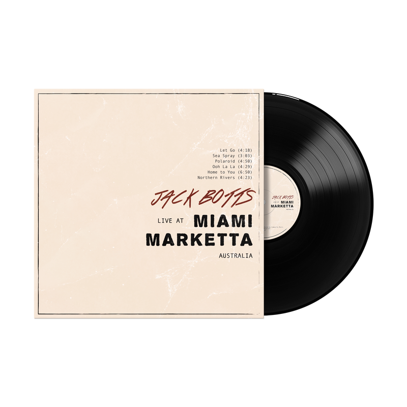 Live At Miami Marketta 12" Vinyl (Black)