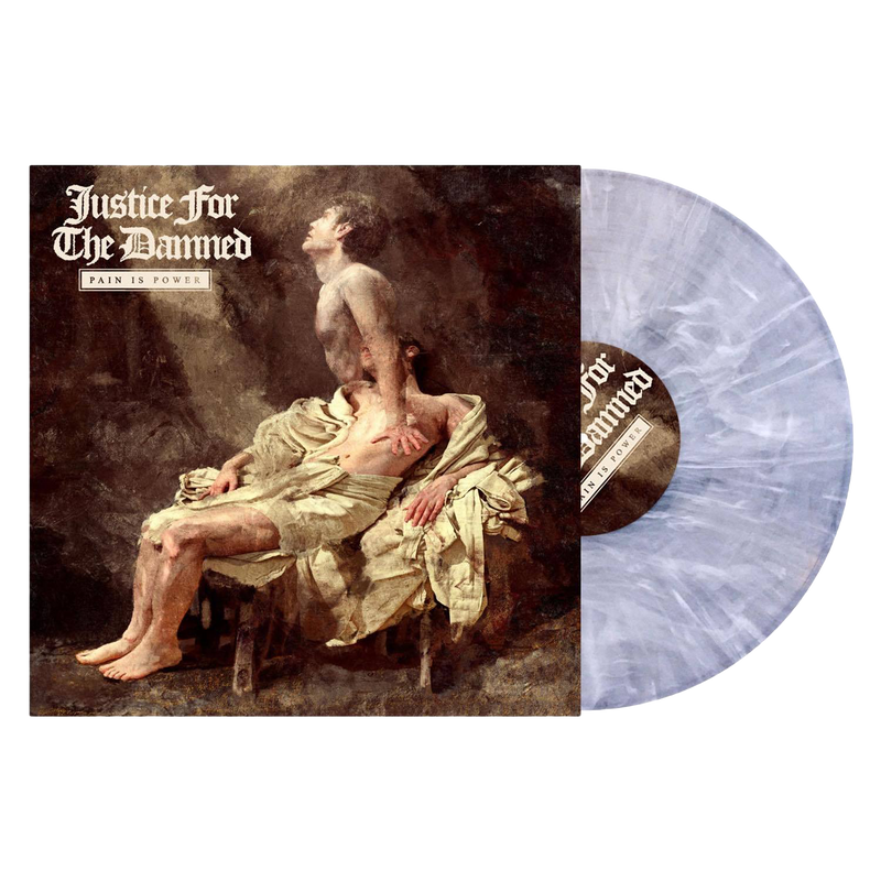 Pain Is Power LP (Cloudy Ultra Clear w/ White)