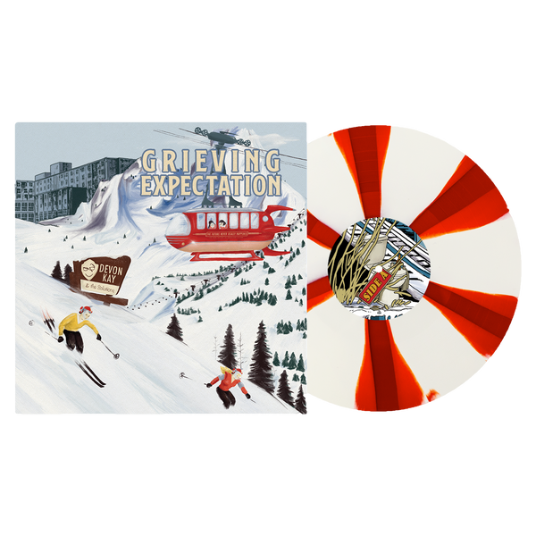 Grieving Expectation 12" Vinyl (Blood Red and White Pinwheel)
