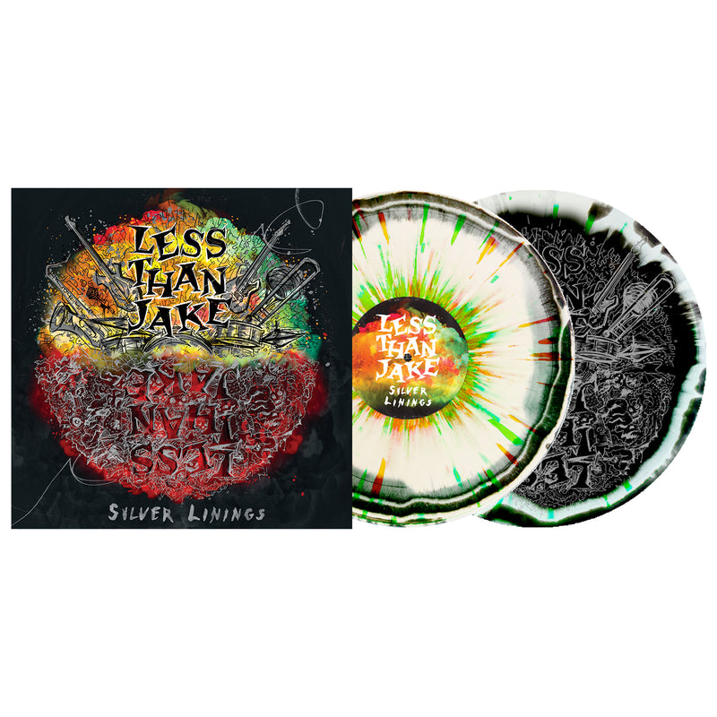 Silver Linings Deluxe 12" Vinyl (Black & White A side/B side w/ Neon Orange and Neon Green)