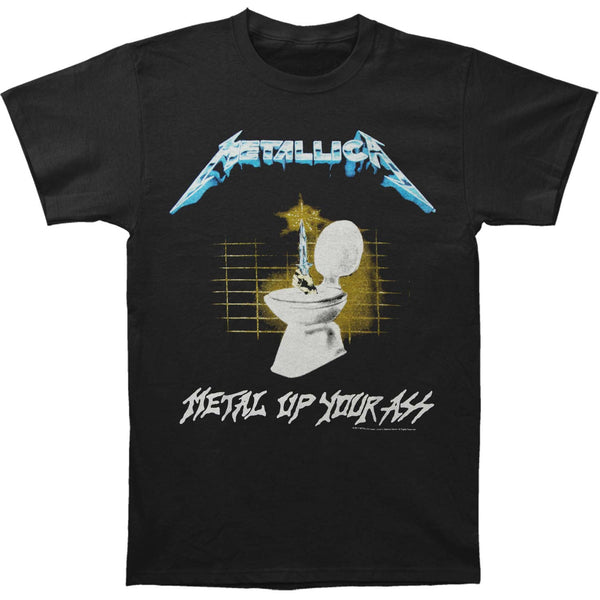Metal Up Your Ass / Guy In Electric Chair Tee (Black)