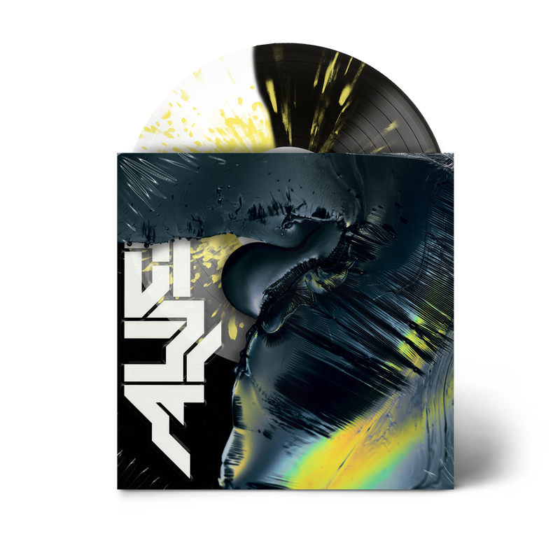 Alien 12" Vinyl (Half Ultra Clear/Half Black with Yellow Splatter)