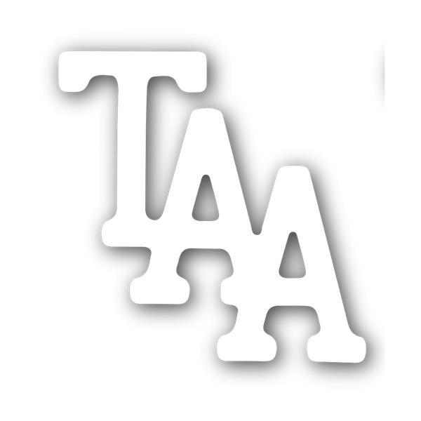 TAA Car Decal (White)