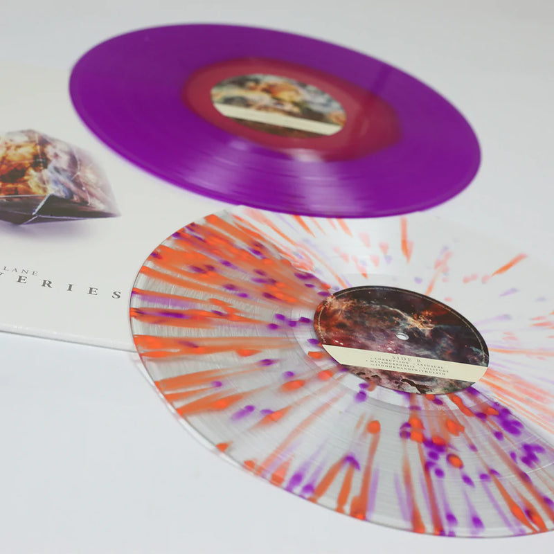 Discoveries 12" Vinyl (Half White/Half Clear with Orange & Purple Splatter)