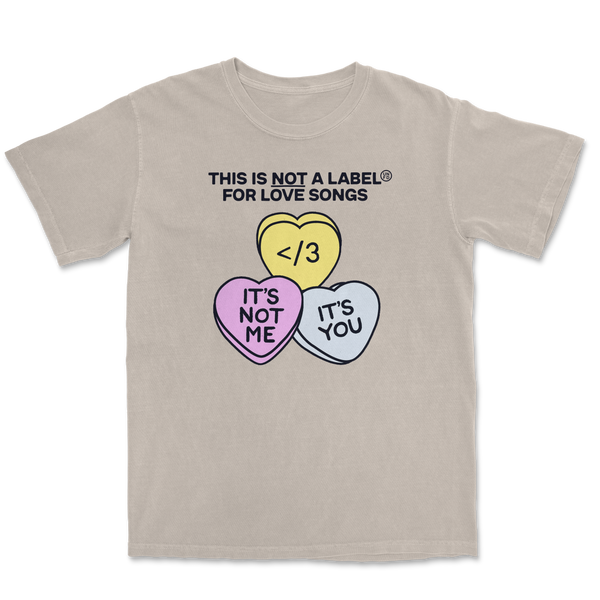 UNFD Candy Hearts Tee (Natural)