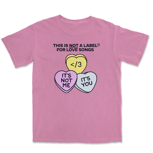 UNFD Candy Hearts Tee (Pink)