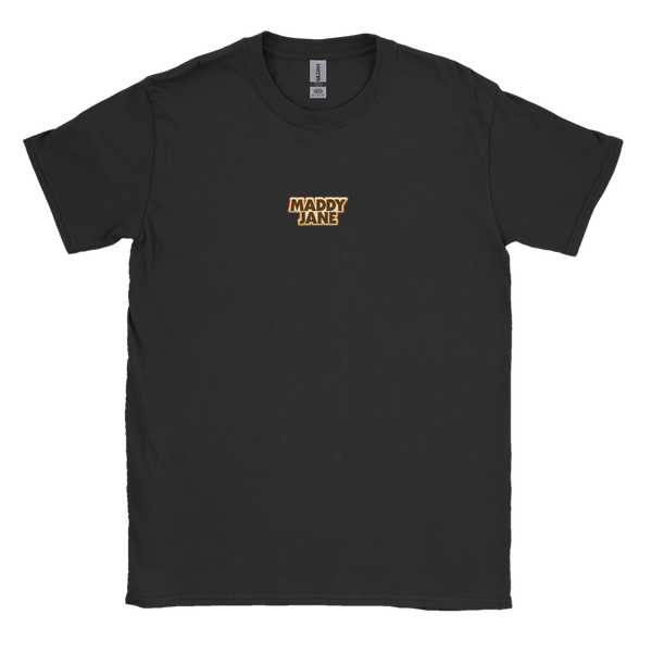 Maddy Jane Embroidery Tee (Black)