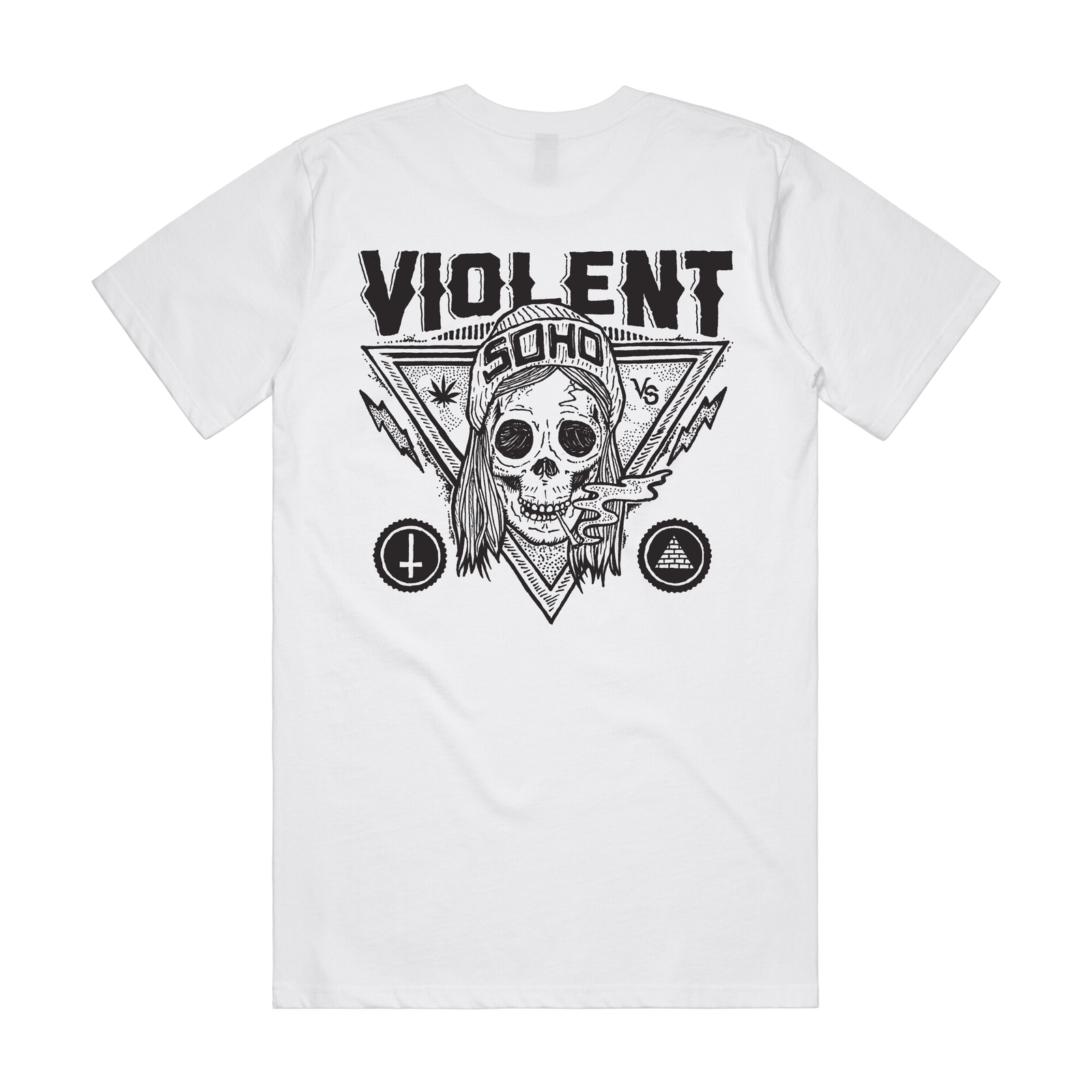 Vendetta Inc. Maglietta da uomo Dead Rider Skull - bianco | teschio Vendetta Inc. Maglietta da uomo Dead Rider Skull - bianco | teschio