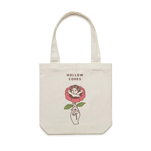 Flower Tote (Natural)