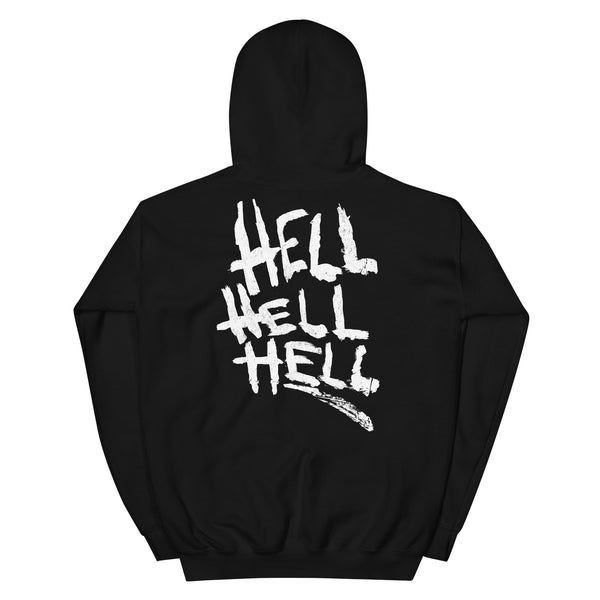 Hell Hell Hell Hoodie (Black)